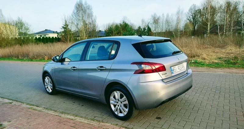 Peugeot 308 cena 39900 przebieg: 133000, rok produkcji 2017 z Żary małe 67